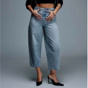 Dynamite Women's Blair Barrel Leg Jeans